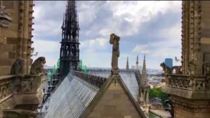 Notre Dame Pre Fire Including Inside Video – YouTube